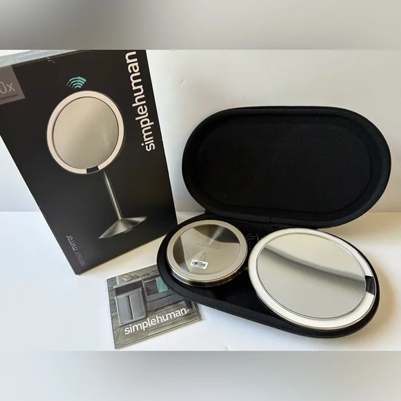Simplehuman Silver Sensor Mirror with 10x Magnification - Picture 5 of 5